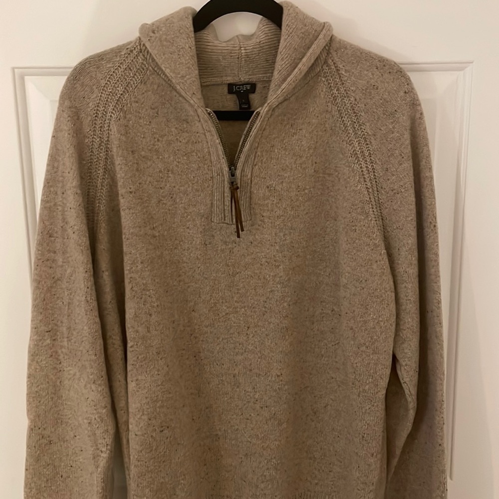 J. Crew quarter zip sweater